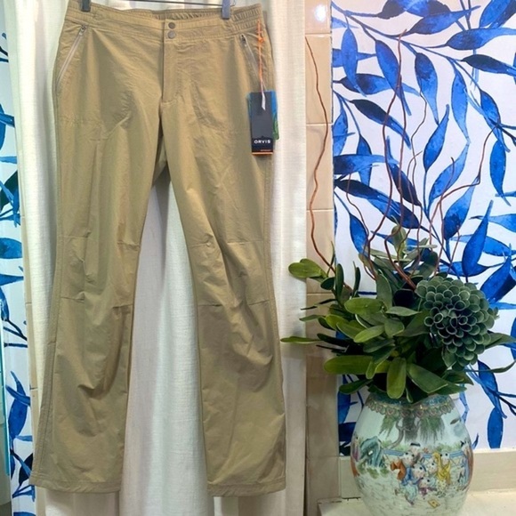 NWT Women’s Orvis Outsmart Insect Shield Wading -Fishing Outdoor Pants Size 10 - Picture 1 of 9
